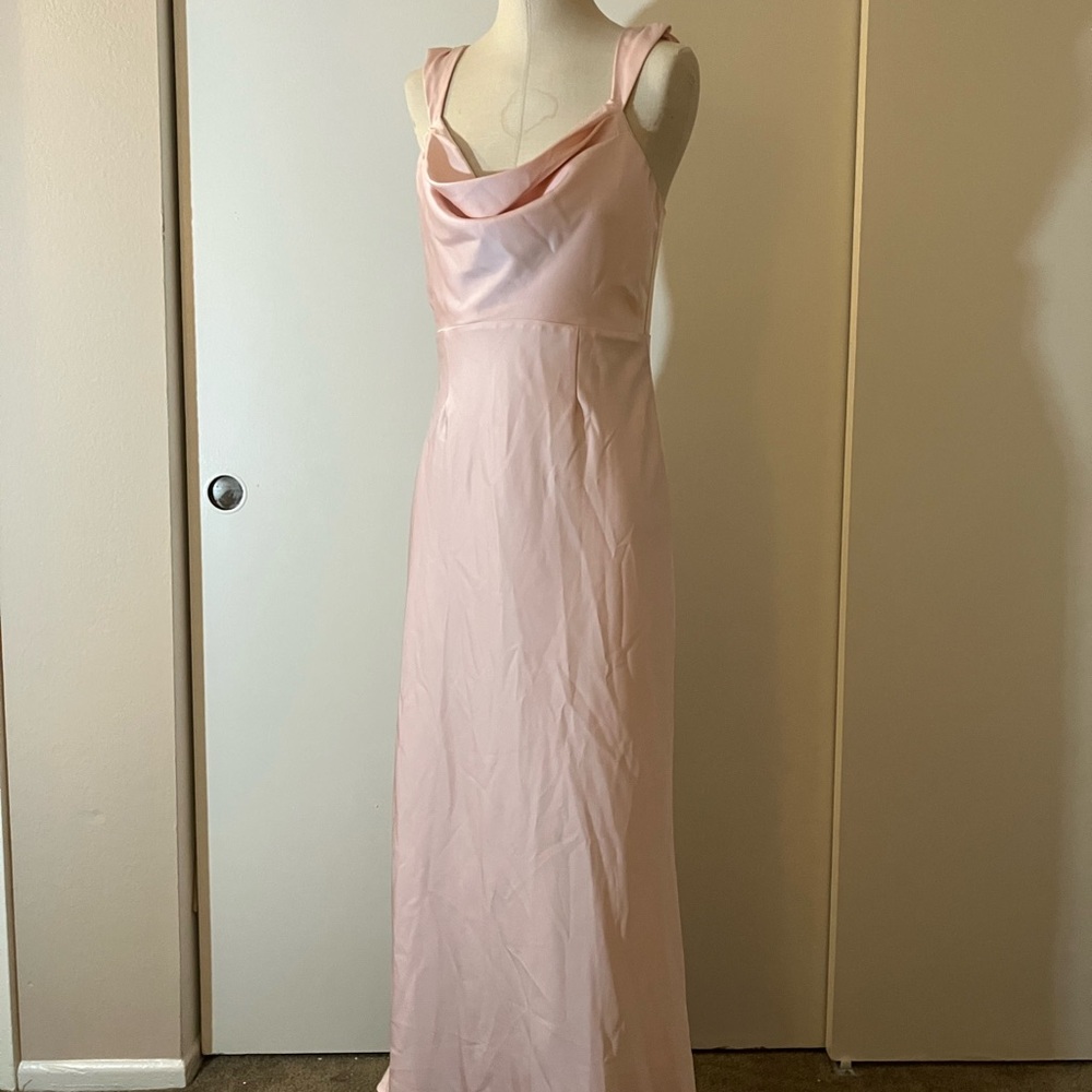 Runaway The Label Blush Pink Maxi Dress